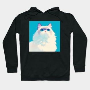 Curiosity in Blue III Hoodie